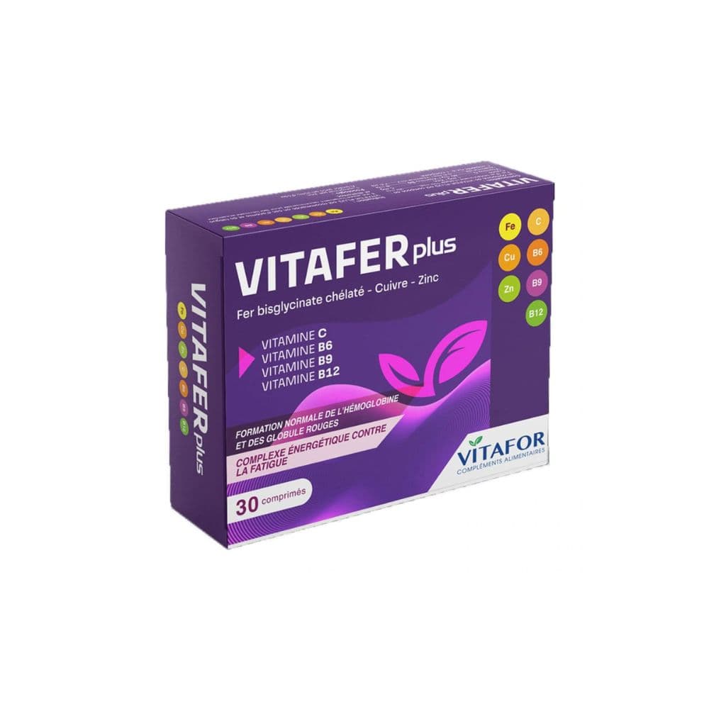 Vitafor Vitafer Plus 30 Comprimes