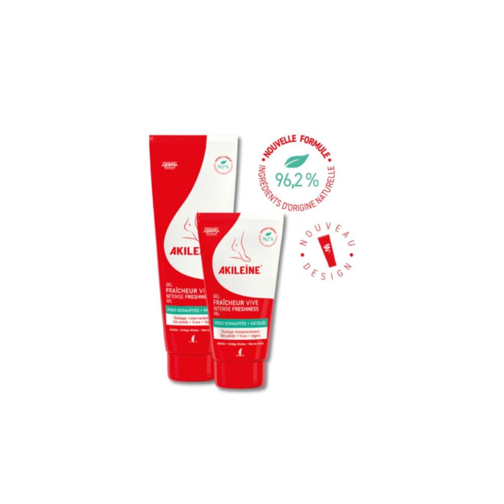 Gel Fraicheur Vive – Pieds Échauffés Fatigués