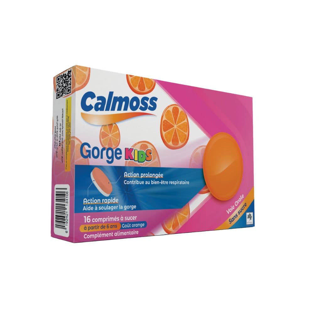 Vital Calmoss Gorge Kids 16 Comprimes