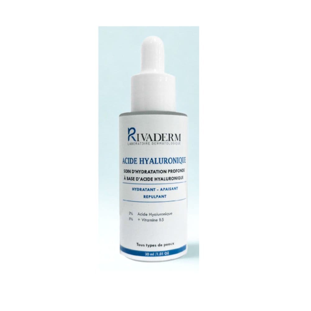 RIVADERM ACIDE HYALURONIQUE SOIN HYDRATATION 30ML