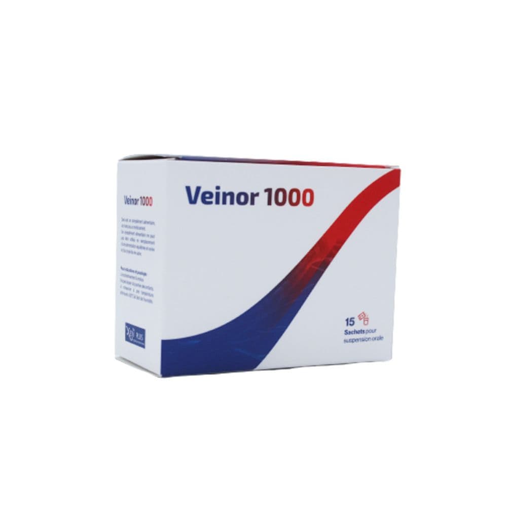 XEN VEINOR 1000 BOITE 15 SACHETS ORAUX
