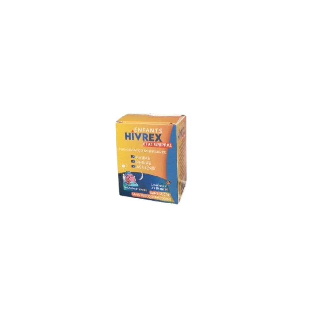 Hivrex état grippal Enfants 12 sachets J/N