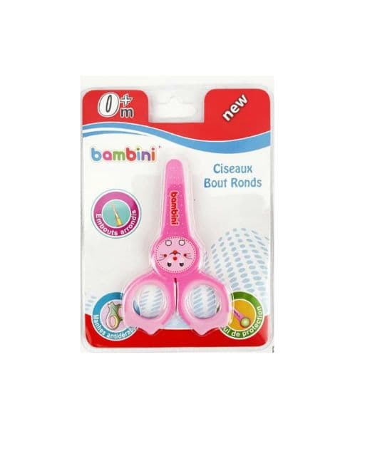 BAMBINI CISEAUX BOUT ROND – 437 rose