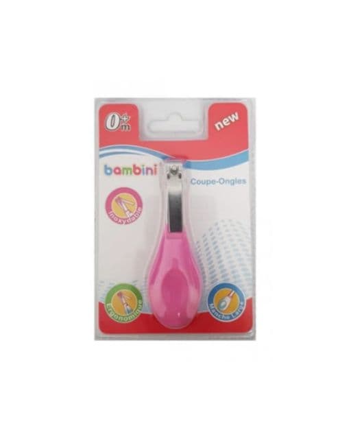 BAMBINI COUPE ONGLE ERGONOMIQUE 439 rose