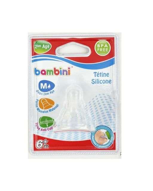 BAMBINI TETINE SILICONE 2EME AGE – 412