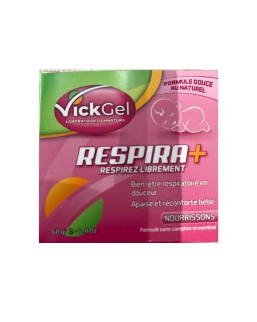 EMNATURA VICKGEL RESPIRA+ NOURRISSONS 60GR