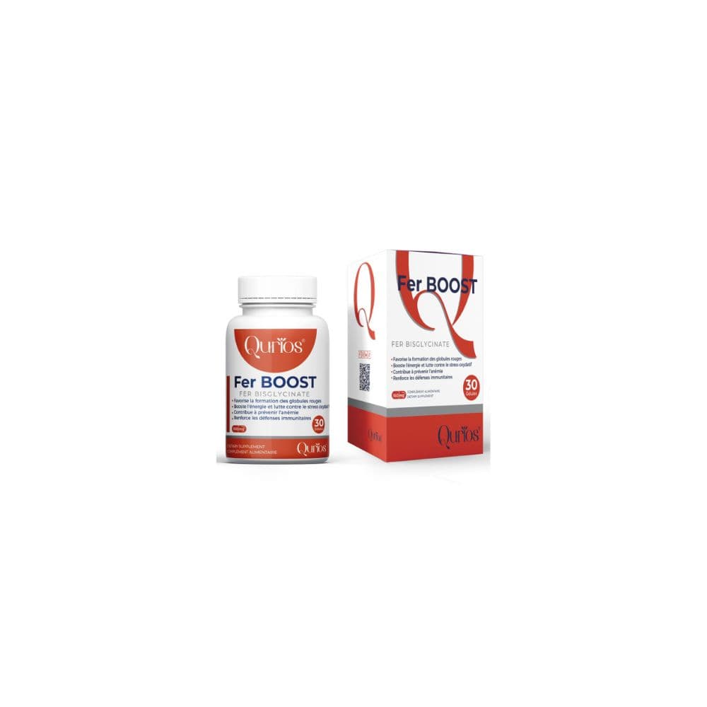 QURIOS FER BOOST GELULES B/30