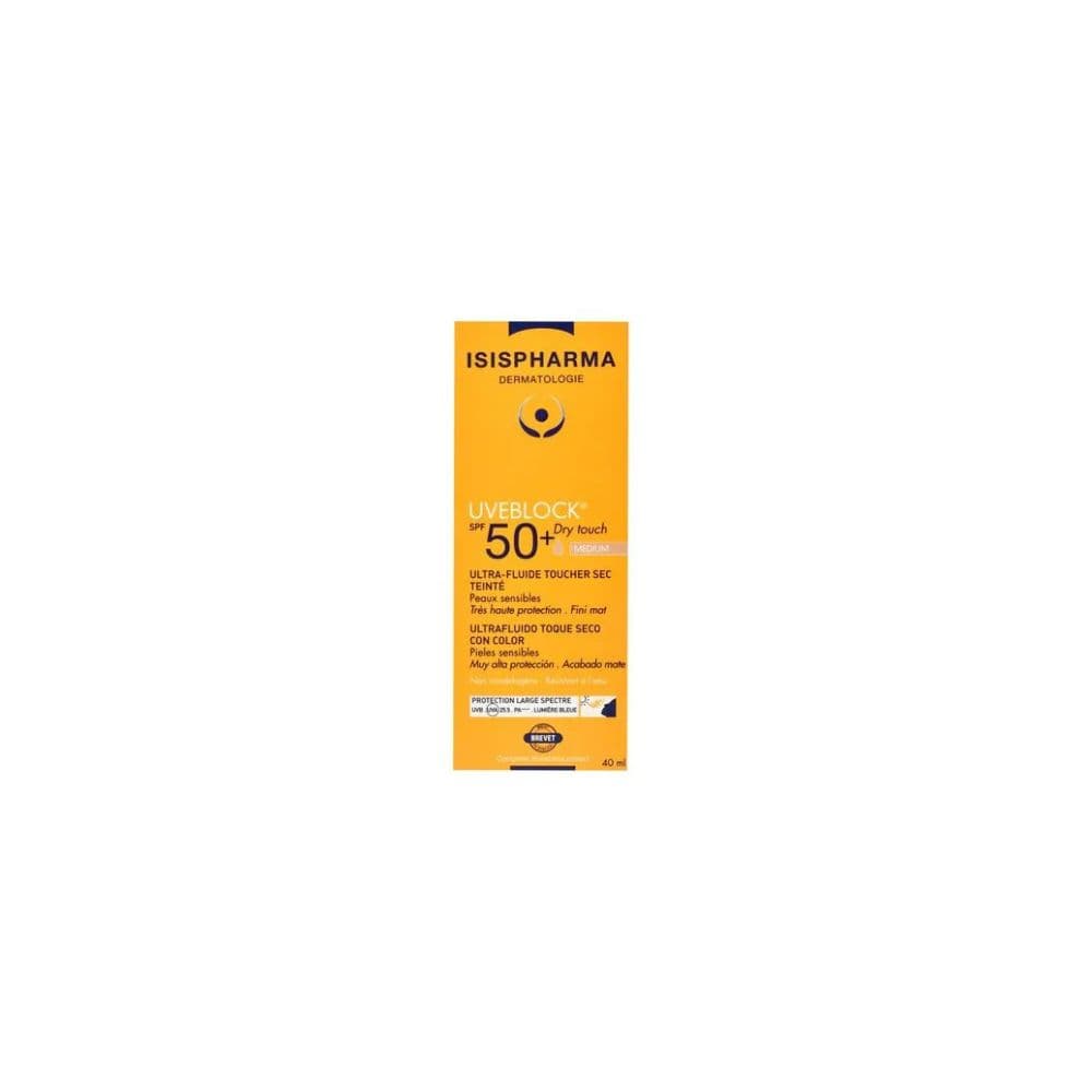 UVEBLOCK SPF50+ DRY TOUCH MEDIUM 40ML