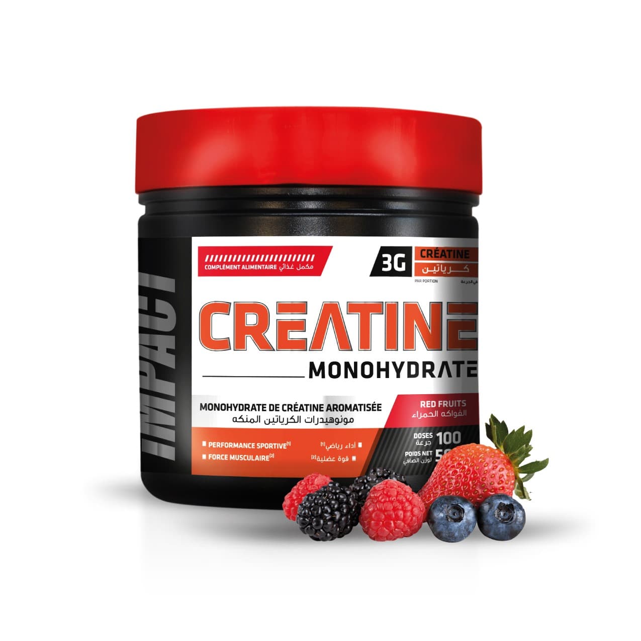 Créatine Aromatisée – 500G
