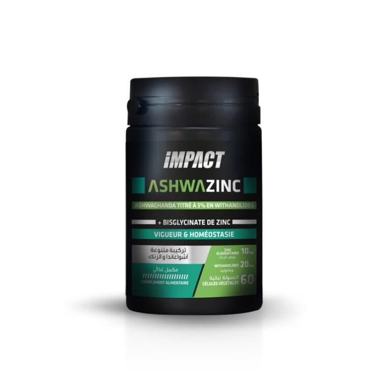 AshwaZinc – 60 Gélules