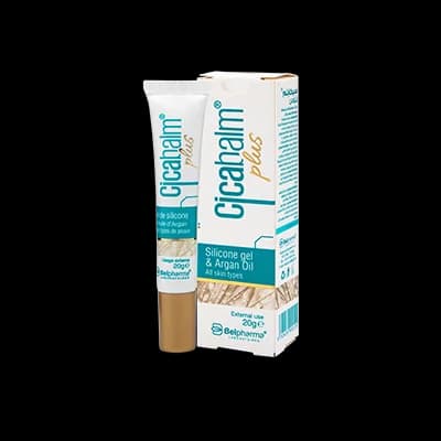 CICABALM PLUS GEL DE SILICONE & HUILE D’ARGAN 20G