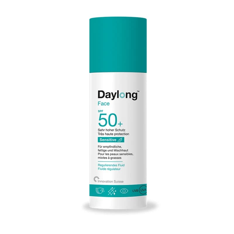 DAYLONG FACE SPF50+ SENSITIVE PEAU MIXTES A GRASSE FLUIDE REGULATEUR 50ML