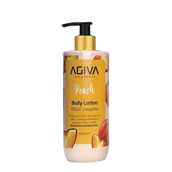 AGIVA BODY LOTION PEACH 500ML