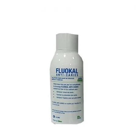 FLUOKAL ANTI-CARIES BAIN DE BOUCHE AROME MENTHE FLACON DE 250ML