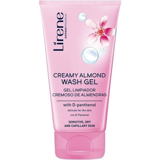 LIRENE CREAMY ALMOND WASH GEL SENSITIVE, DRY AND CAPILLARE SKIN 150ML