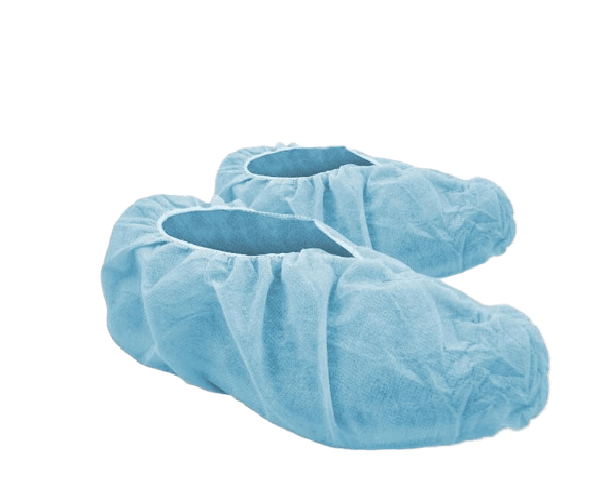 SURCHAUSSURE BLEU TISSU LA PAIRE