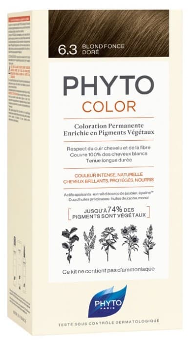 PHYTO COLOR BLOND FONCE DOREE 6.3