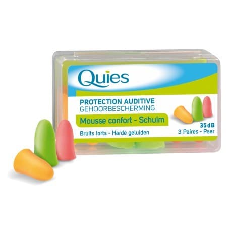 BOULES QUIES BOITE DE 6 FLUO