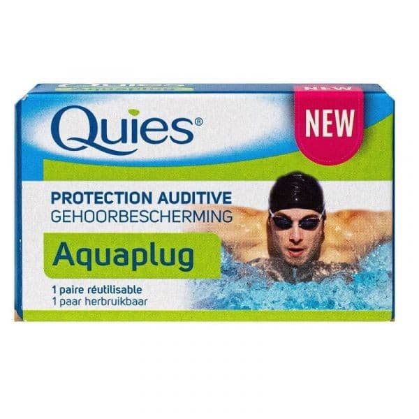 QUIES BOUCHON D OREILLE AQUAPLUG NATATION 1 PAIR