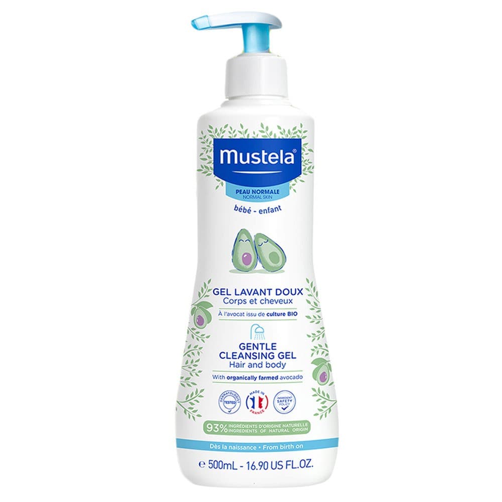 MUSTELA GEL LAVANT DOUX CHEVEUX ET CORPS 500ML