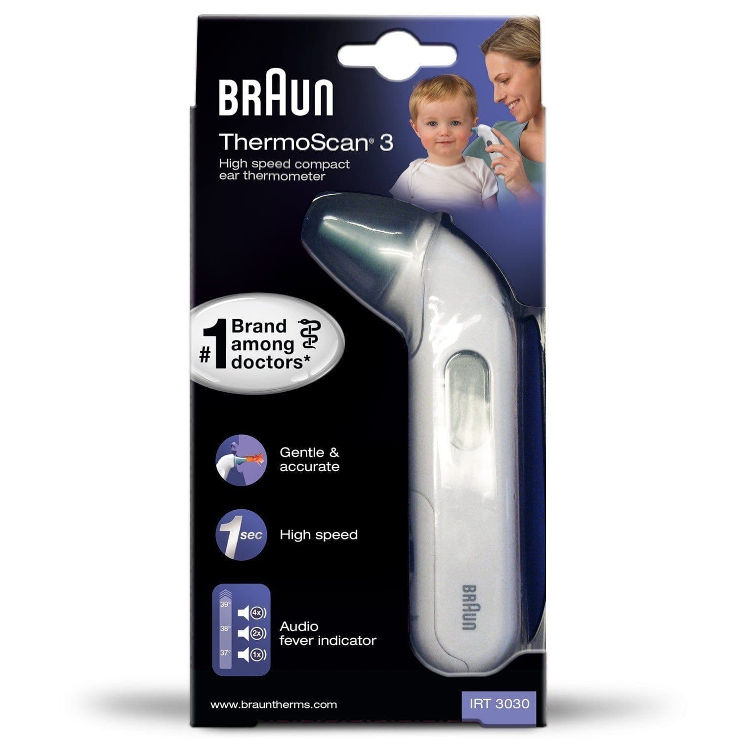 BRAUN THERMOSCAN 3 IRT 3020