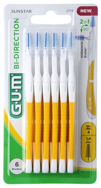 BI-DIRECTION ISO 4 1,4MM 6 BROSSETTES