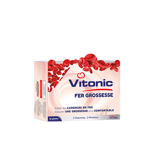 VITAL VITONIC FER GROSSESE BT 30 GELULES