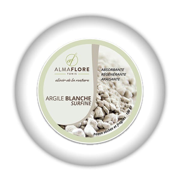 ALMAFLORE ARGILE BLANCHE 200G