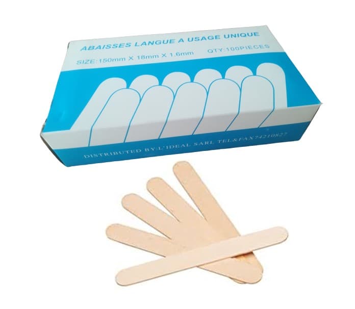 ABAISSE LANGUE EN BOIS B 100