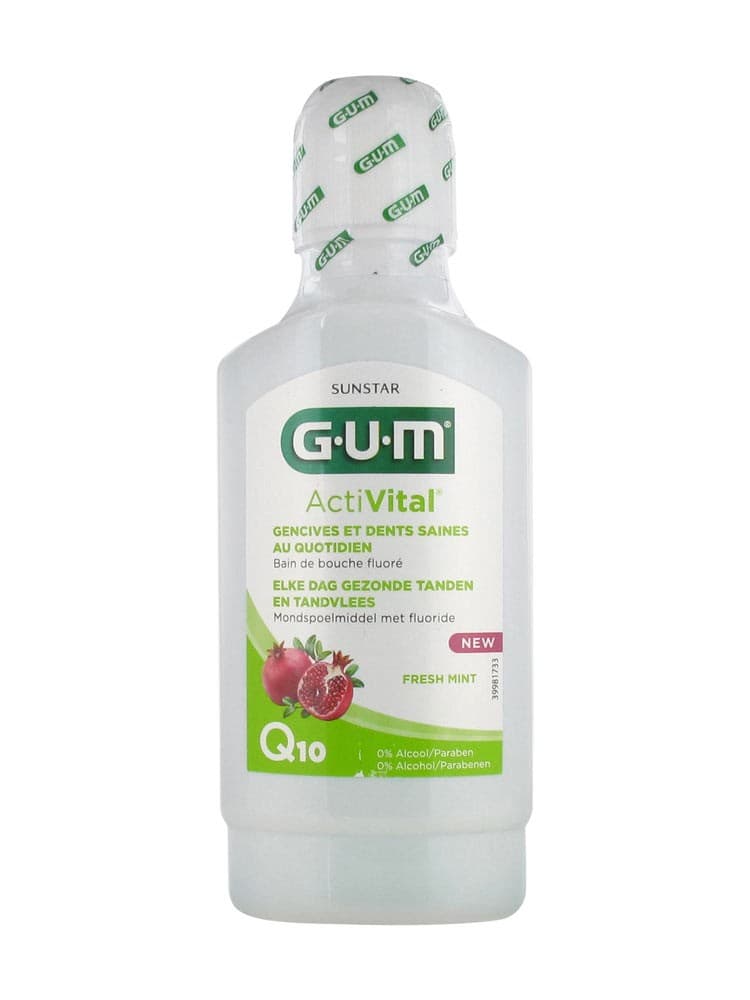GUM BAIN DE BOUCHE ACTIVITAL Q10, 300ML