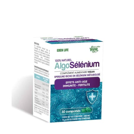 EDEN LIFE ALGO SELENIUM 30 COMPRIMES