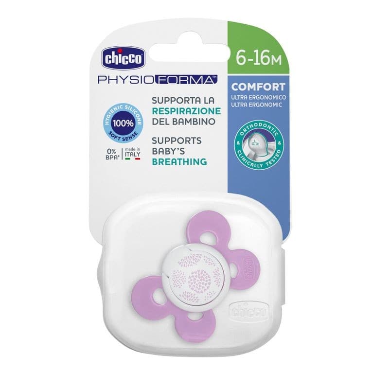 CHICCO SUC PHYSIO FORMA CONFORT ROSE 6-16M