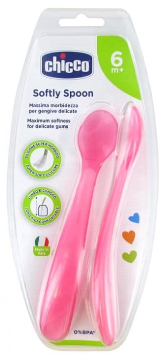 CHICCO CUILLERE 6+ ROSE