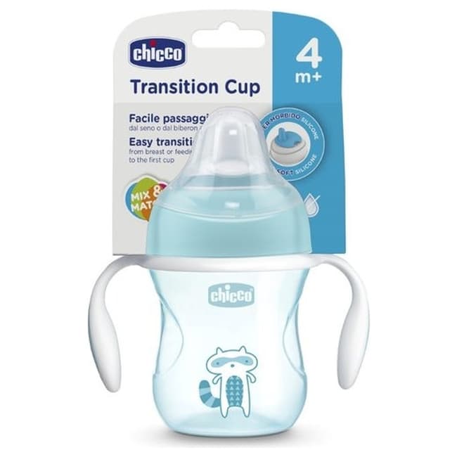 CHICCO TASSE BLEU 200ML 4M+