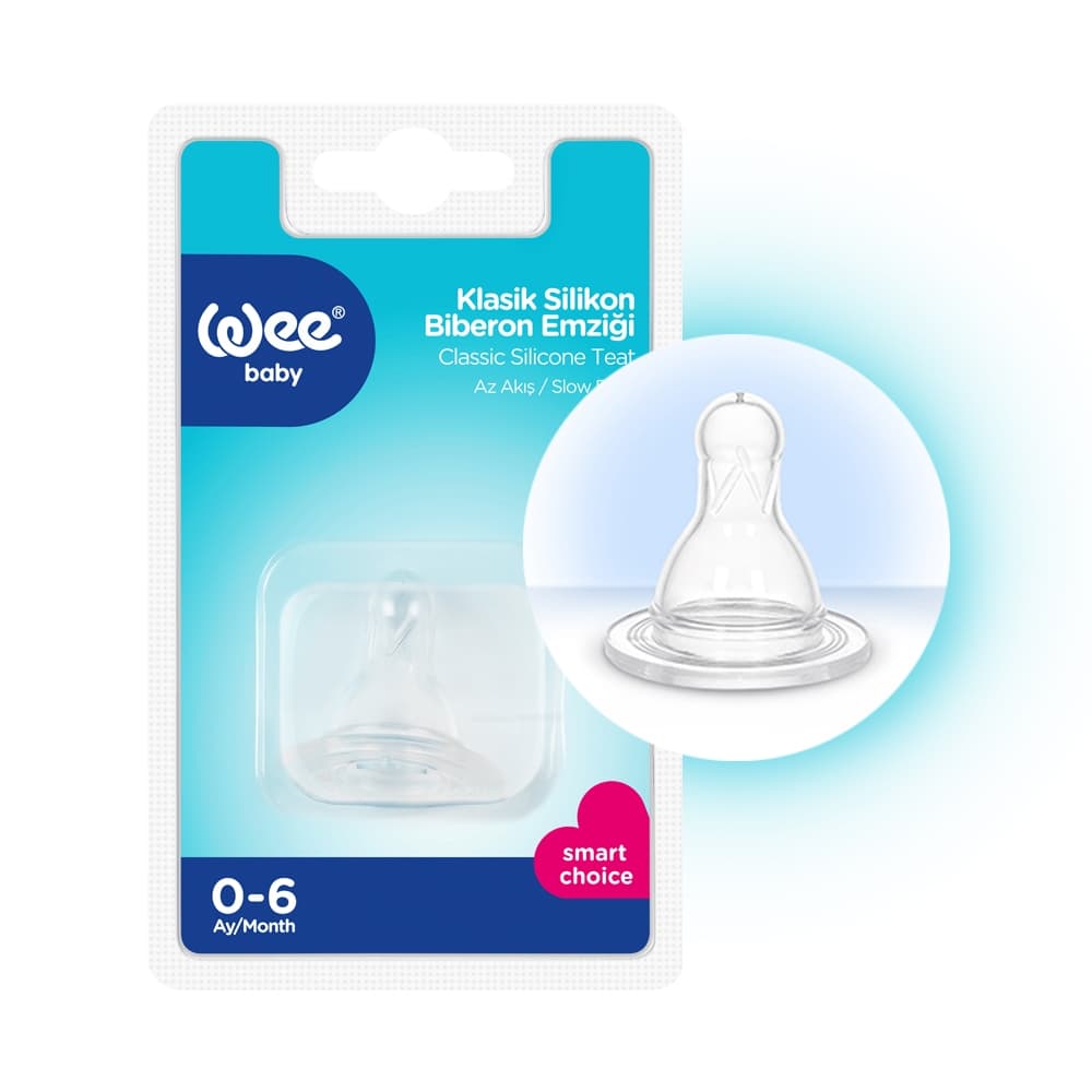 WEE BABY TETINE SILICONE 0-6 MOIS