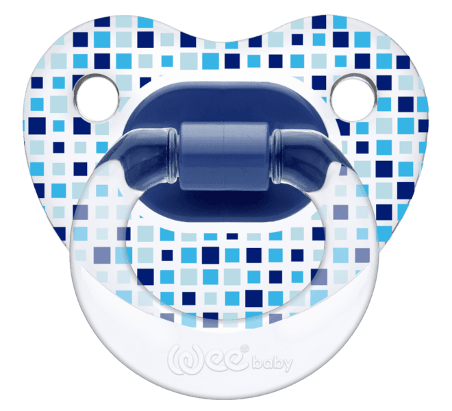 WEE BABY SUCETTE TRANSPARENTE DECOREE 6-18M