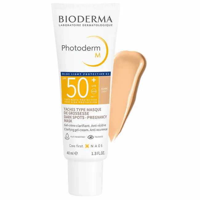 BIODERMA PHOTODERM M TEINTE CLAIRE 40ML SPF50+
