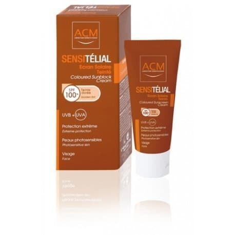 SENSITÉLIAL CRÈME SOLAIRE SPF 50+ TEINTE DORÉE