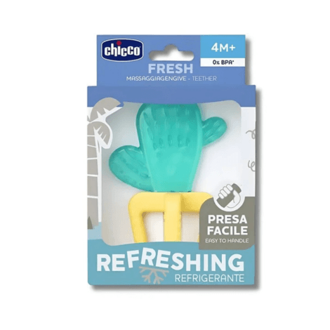 CHICCO ANNEAU DENTITION FRESH 4M+ CACTUS