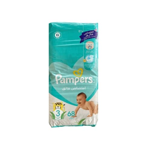 PAMPERS JUMBO PACK S3 BTE 68
