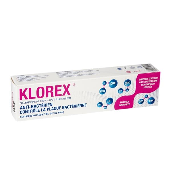 KLOREX DENTIFRICE TUBE 75ML