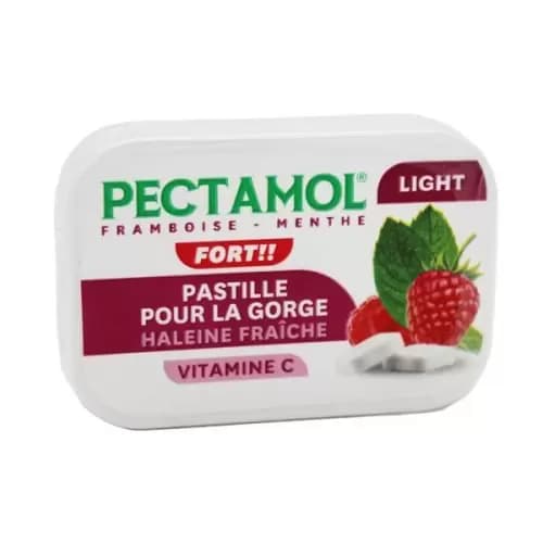 PECTAMOL FORT FRAMBOISE MENTHE B/30G
