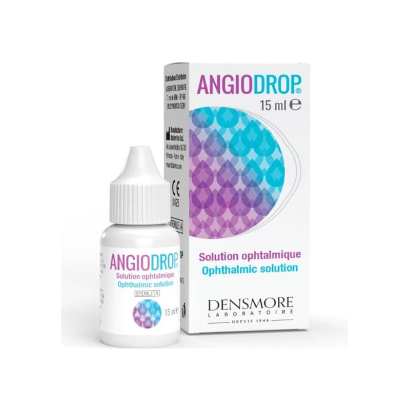 DENSMORE ANGIODROP SOLUTION OPHTALMIQUE 15ML