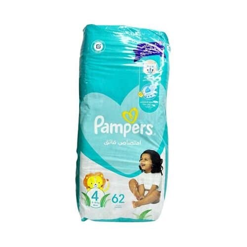 PAMPERS JUMBO PACK S4 BT62 COUCHES