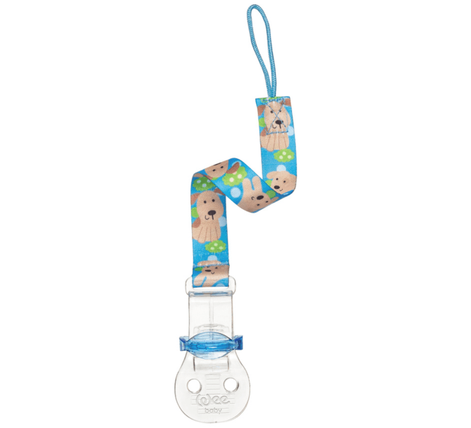 WEE BABY CHAINE DE SUCETTE ANIMAL