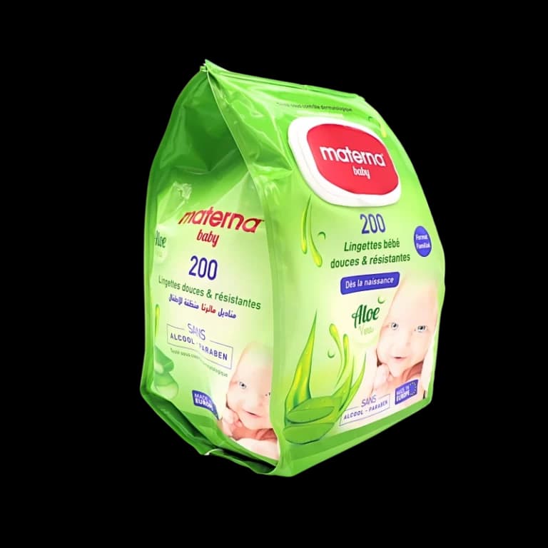 MATERNA LINGETTES BEBE BT/200