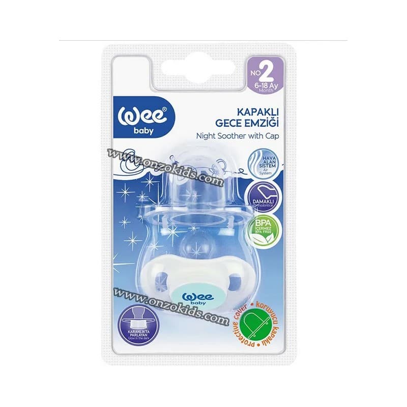 WEE BABY SUCETTE SOIREE AVEC PROTECTEUR 6-18M