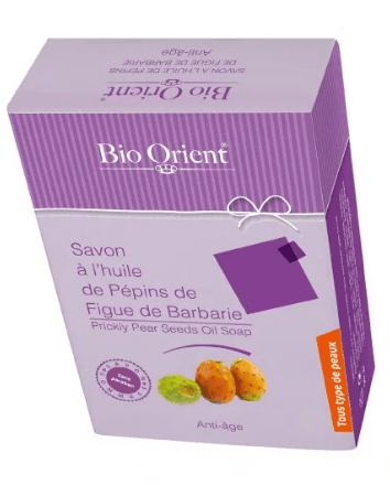 BIO ORIENT SAVON A L'HUILE DE PEPINS DE FIGUE DE BARBARIE 90G