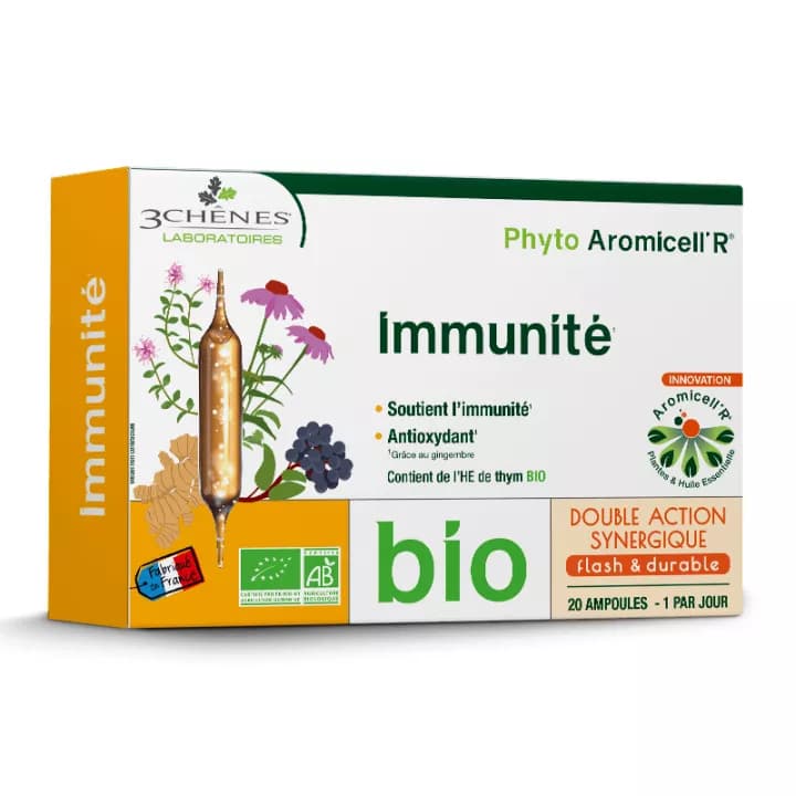 3 CHENES BIO IMMUNITE 20AMP