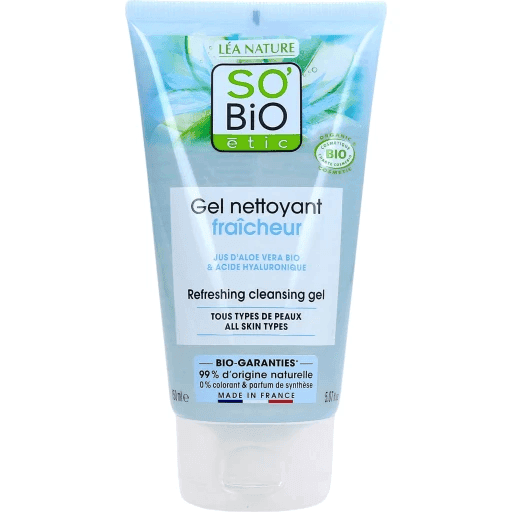 SO BIO GEL NETTOYANT FRAICHEUR HYDRA 150ML
